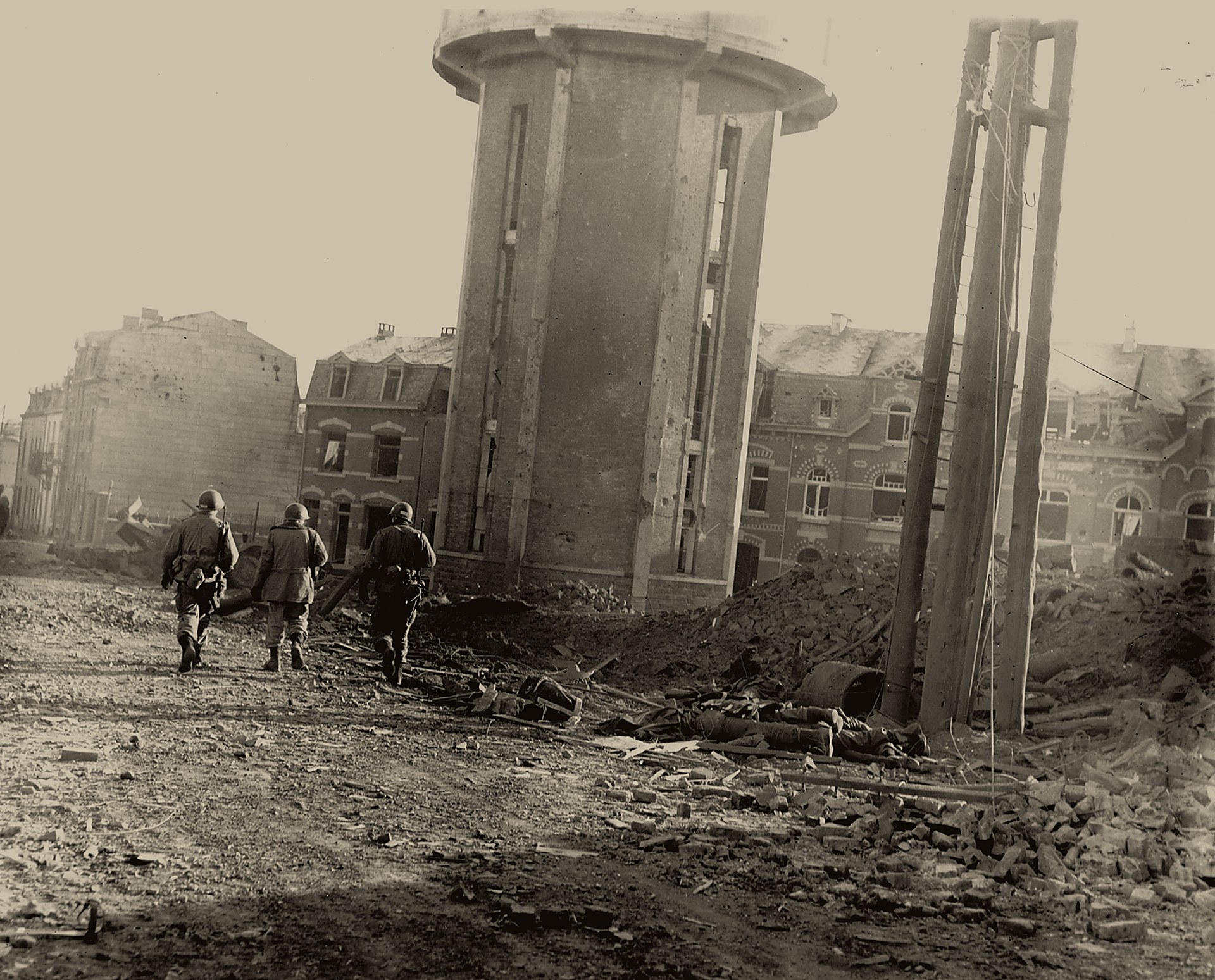 Soldiers of the 101st Airborne Division during World War II